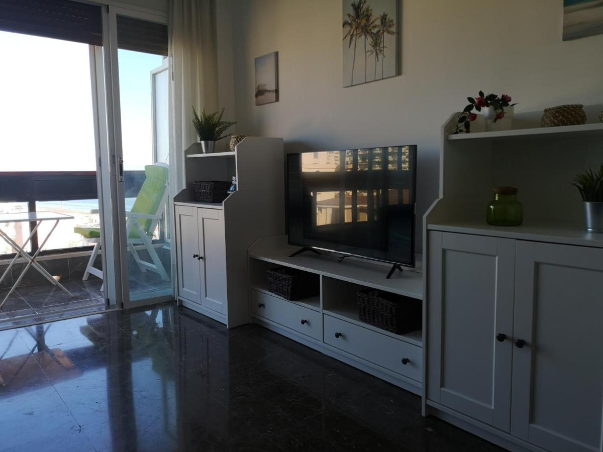 Apartamento 1ª Linea Playa Garaje Piscinas Terraza トレモリノス エクステリア 写真