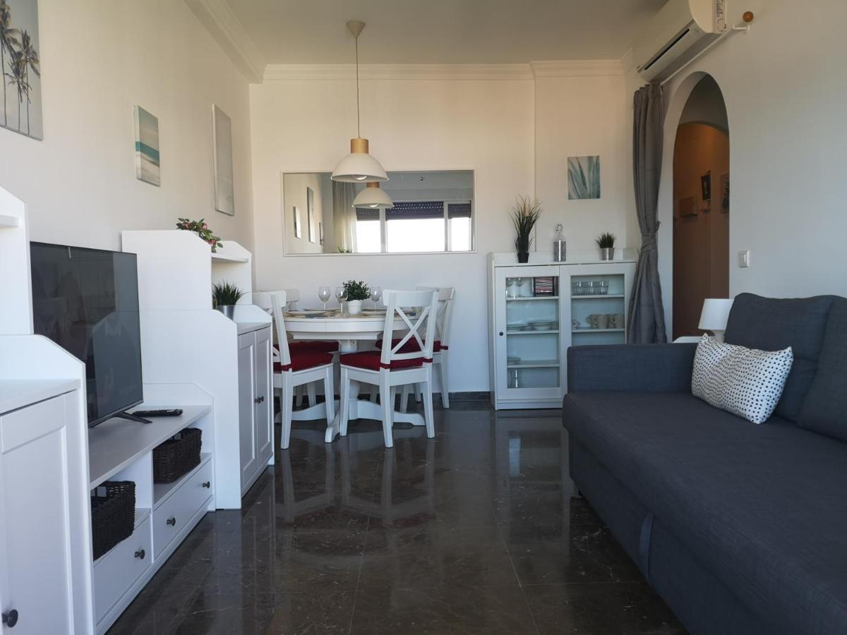 Apartamento 1ª Linea Playa Garaje Piscinas Terraza トレモリノス エクステリア 写真