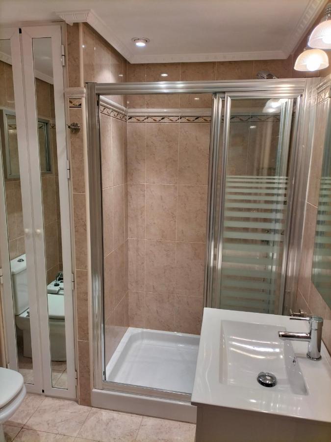 Apartamento 1ª Linea Playa Garaje Piscinas Terraza トレモリノス エクステリア 写真