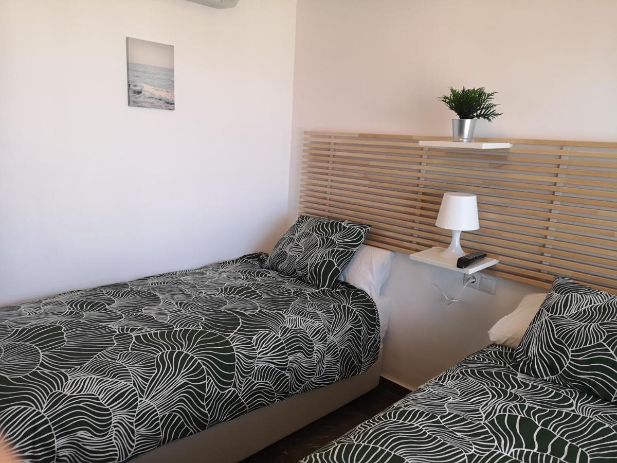 Apartamento 1ª Linea Playa Garaje Piscinas Terraza トレモリノス エクステリア 写真
